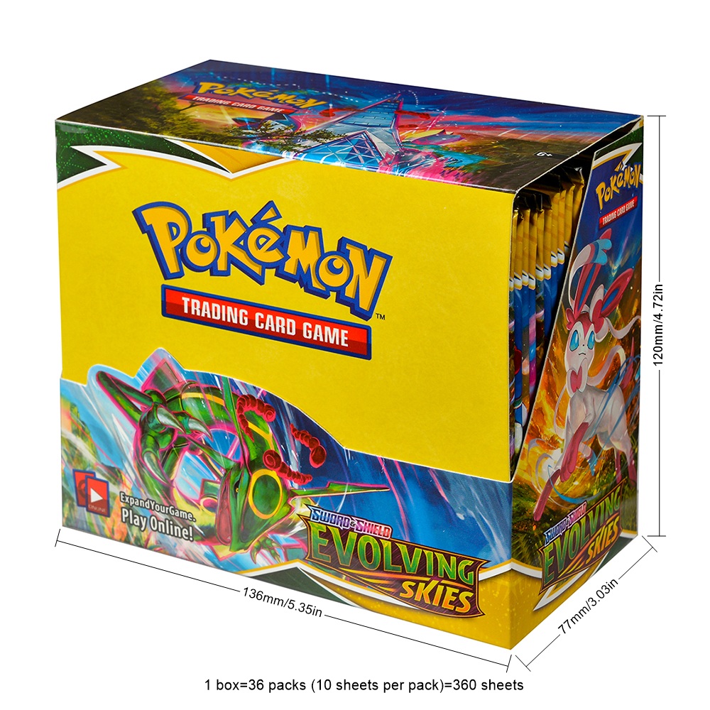 Pokemon Binder Card - 360Pcs Kartu Pokémon TCG Bahasa Inggris: