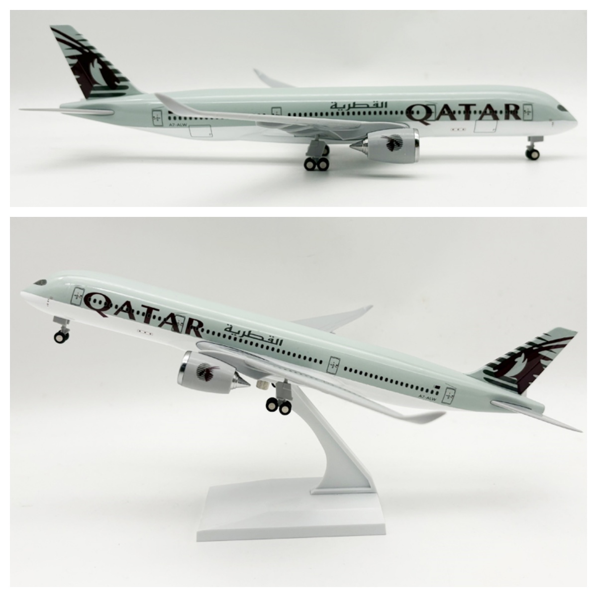Model Airplane Plastic - Model Pesawat Terbang Diecast Resin 30CM