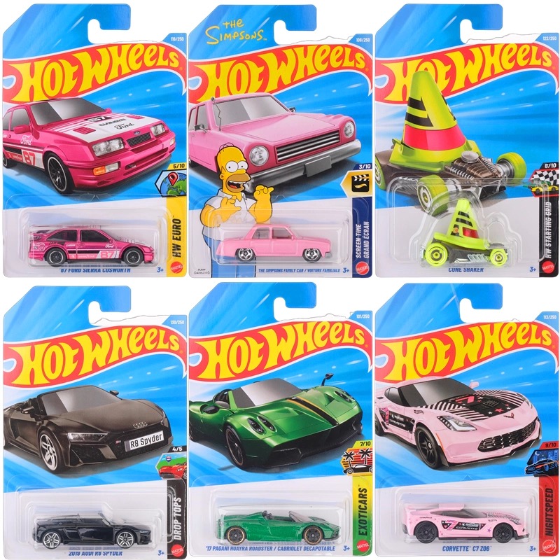 Hot Wheels Car Mainline - Hot Wheels 1/64 Mainline Seri E