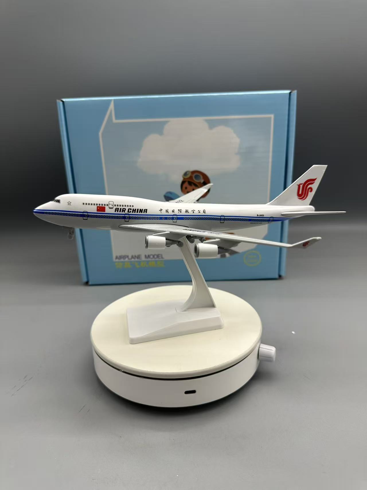 Model Pesawat Diecast 25Cm B74 - Model Airplane Plastic ulasan dan harga