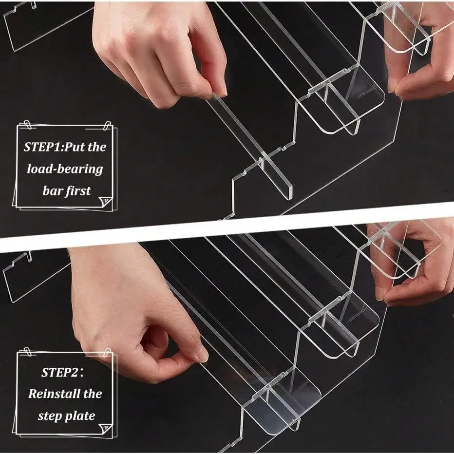 Display akrilik riser parfum O - Display Risers Set ulasan dan harga