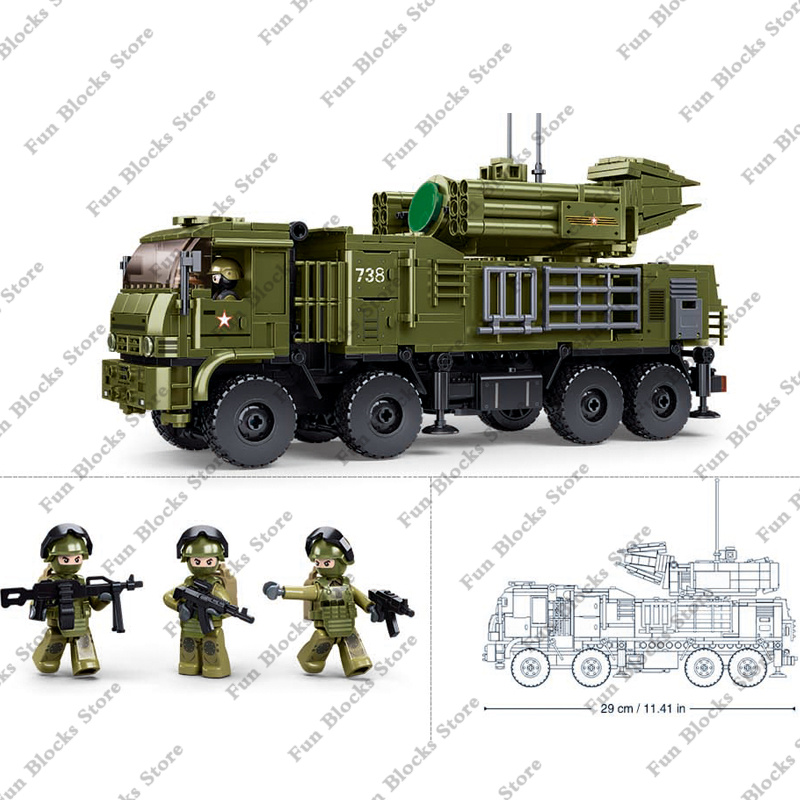 SLUBAN Pantsir kendaraan rudal - Lego Set Creator ulasan dan harga