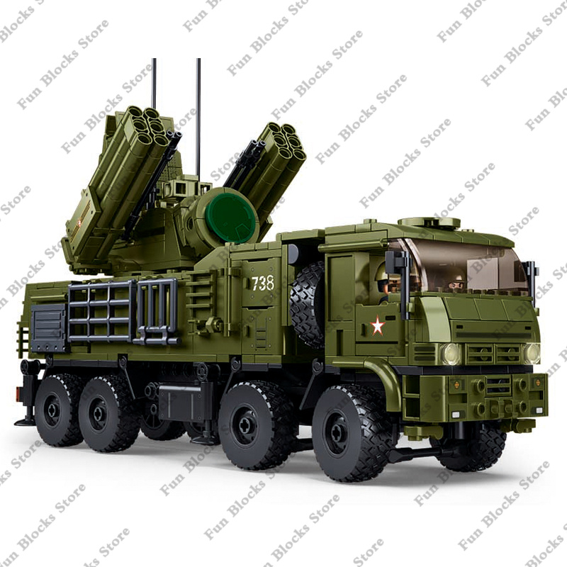 SLUBAN Pantsir kendaraan rudal - Lego Set Creator ulasan dan harga