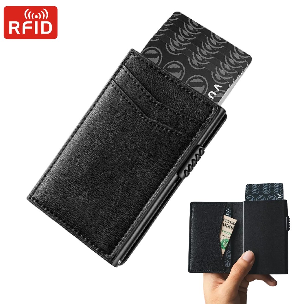 Dompet Minimalis Pria Mewah, T - Card Top Loader ulasan dan harga