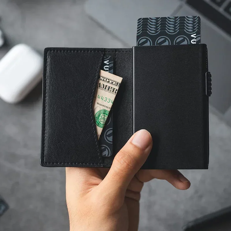 Dompet Minimalis Pria Mewah, T - Card Top Loader ulasan dan harga