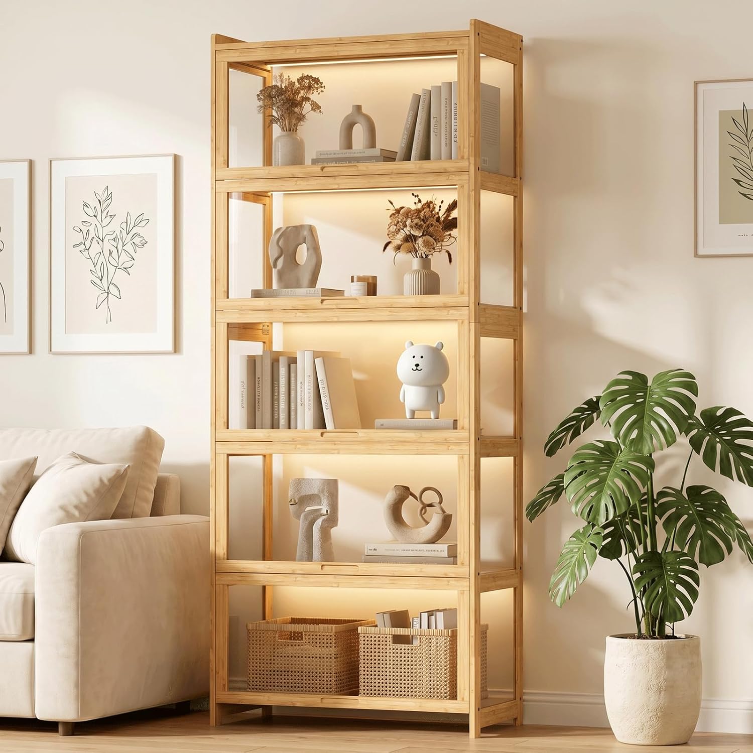 Lemari Pajangan dengan Pintu A - Display Case Acrylic ulasan dan harga